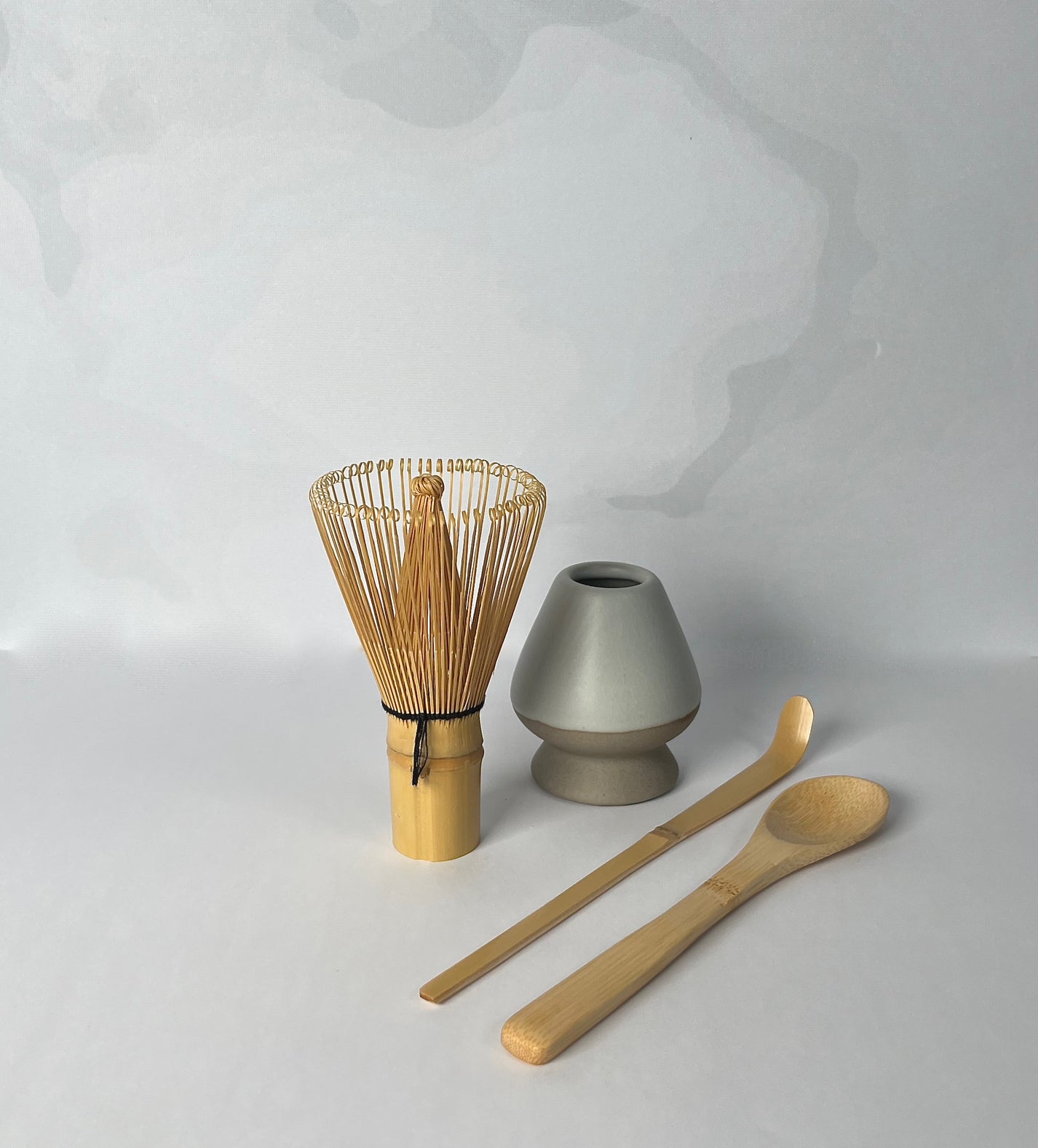 Matcha-Set Bamboe - kom, klopper bio ceremoniële matcha, 27,99